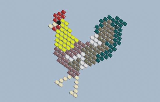 Fancy rooster